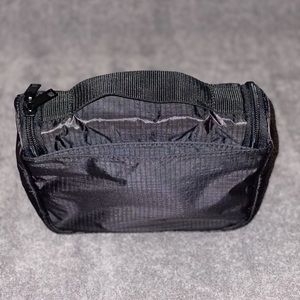 black messenger bag